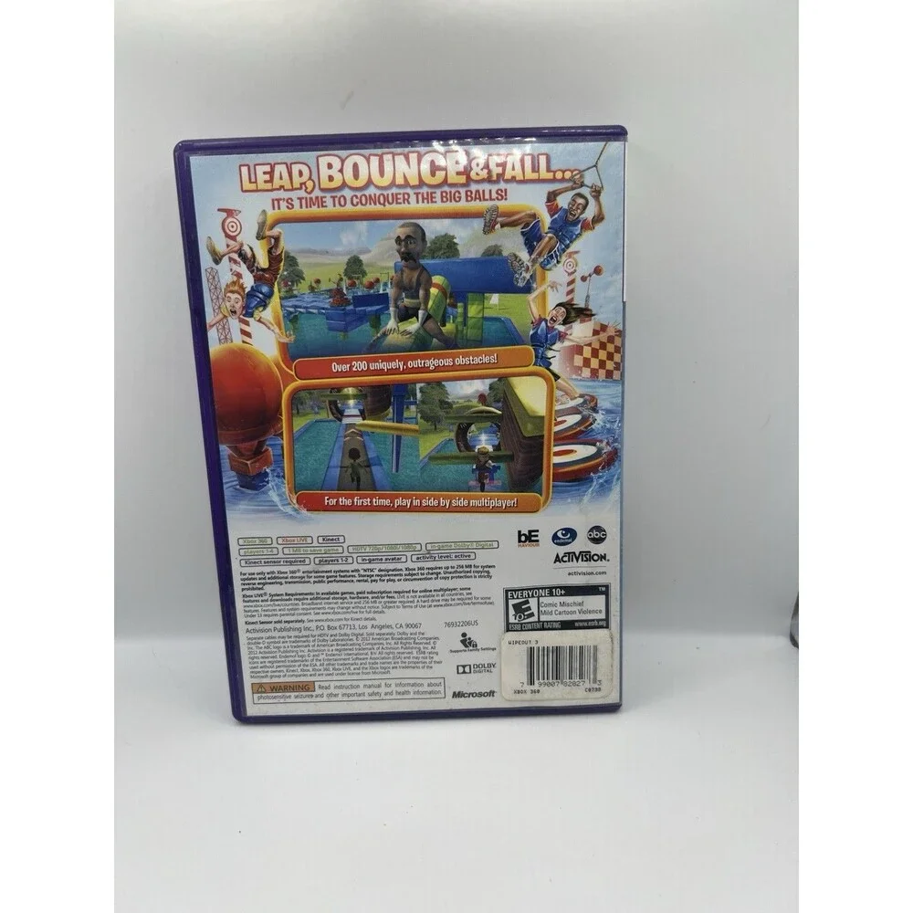 Activision Wipeout 3 Microsoft Xbox 360 Kinect Compatible NTSC-U/C E10+